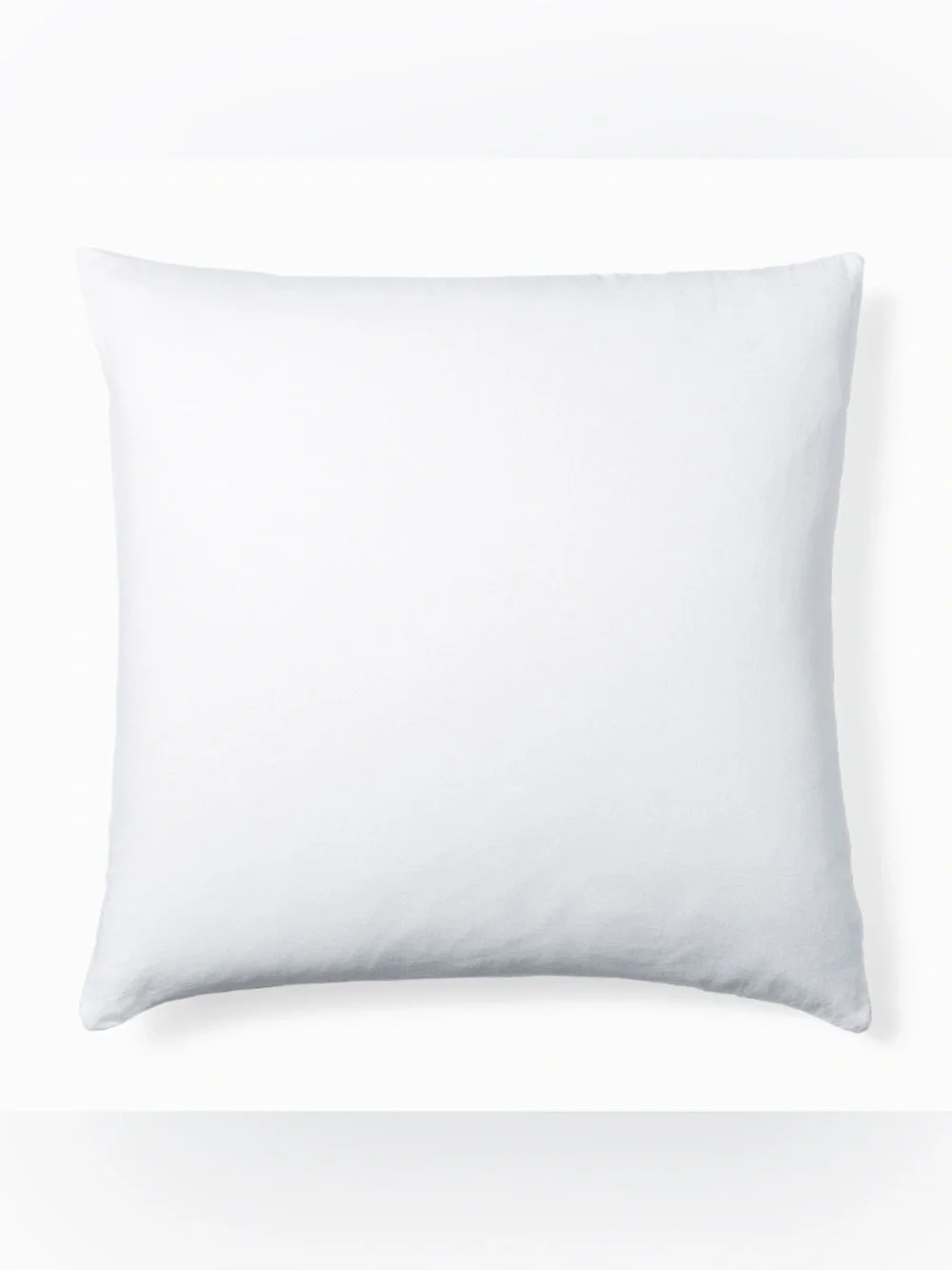 West Elm European Flax Linen Euro Shams, Set of 2